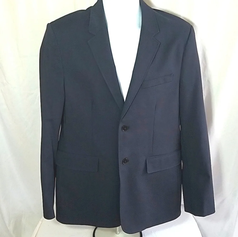 Phillip Lim Men's Navy Blue Blazer Size Small And X Large